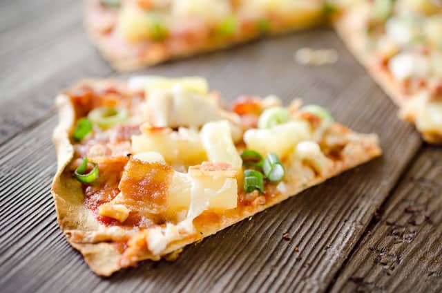 Chicken Bacon Pineapple Pizza